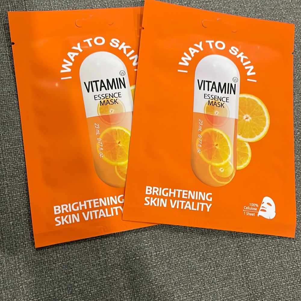 Way to Skin Vitamin Essence Mask Brightening Skin Vitality 1 sheet